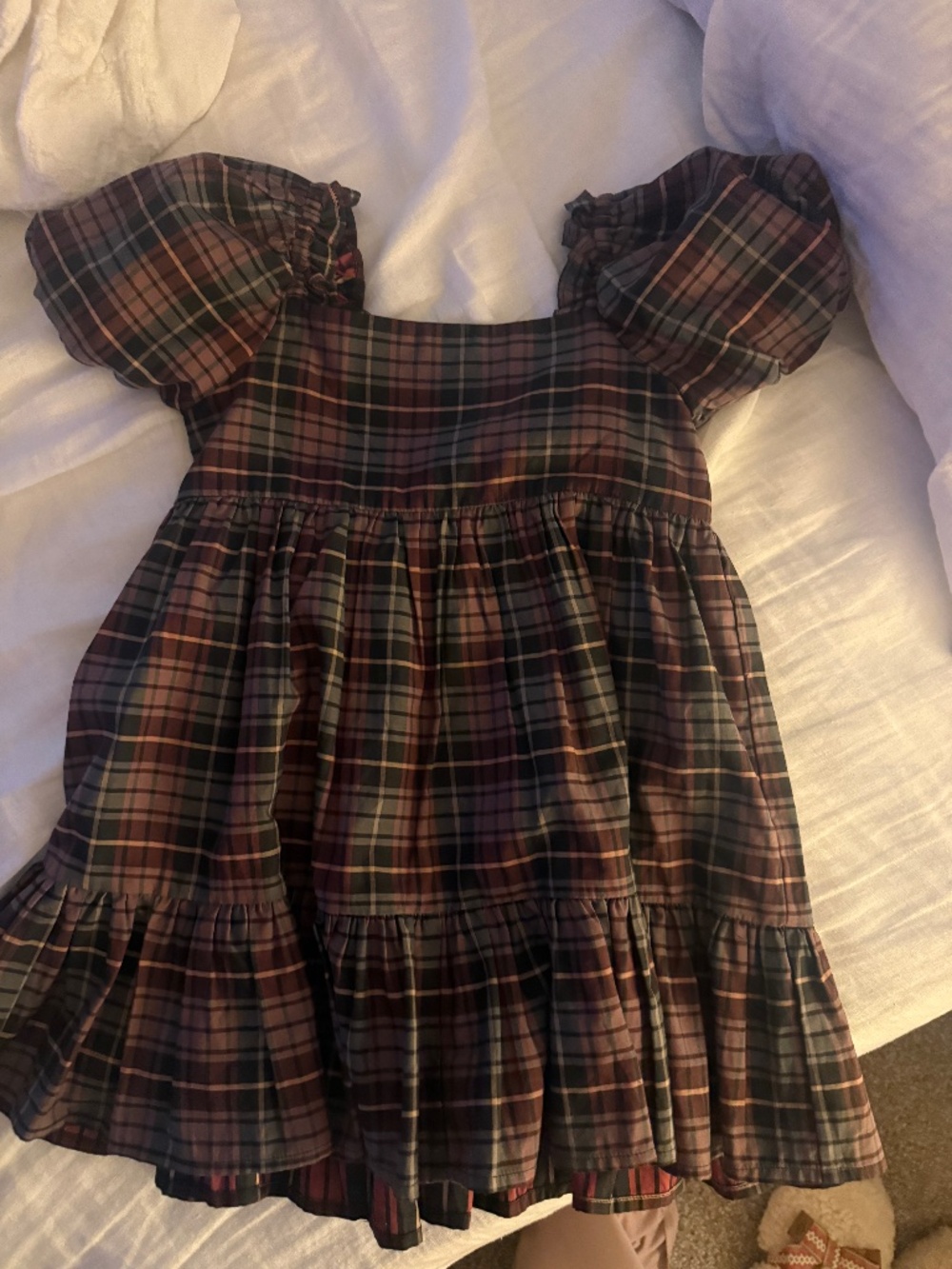 Holiday plaid Dress